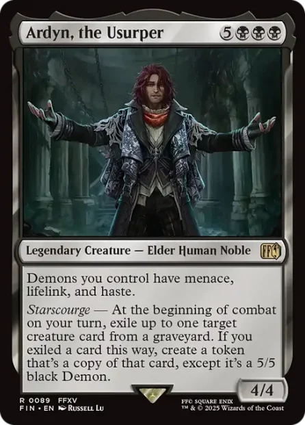 Ardyn, the Usurper, Final Fantasy — Magic: The Gathering card
