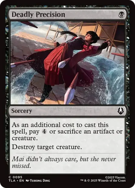 Deadly Precision, Avatar: The Last Airbender — Magic: The Gathering card