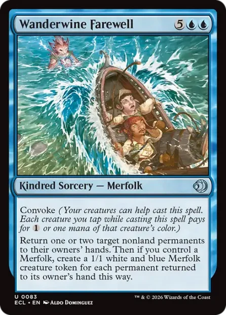 Wanderwine Farewell, Lorwyn Eclipsed — Magic: The Gathering card