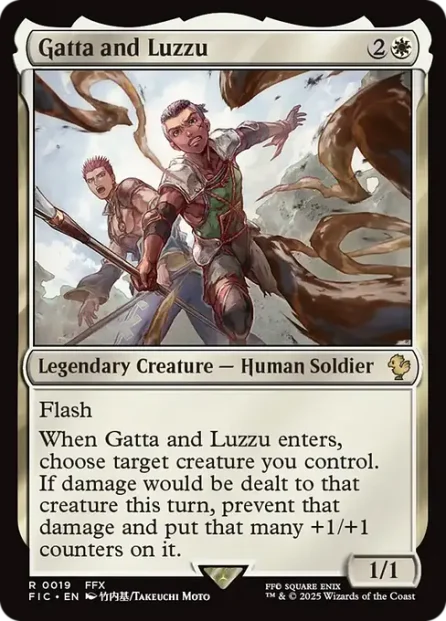 Gatta and Luzzu, Final Fantasy Commander — Magic: The Gathering card