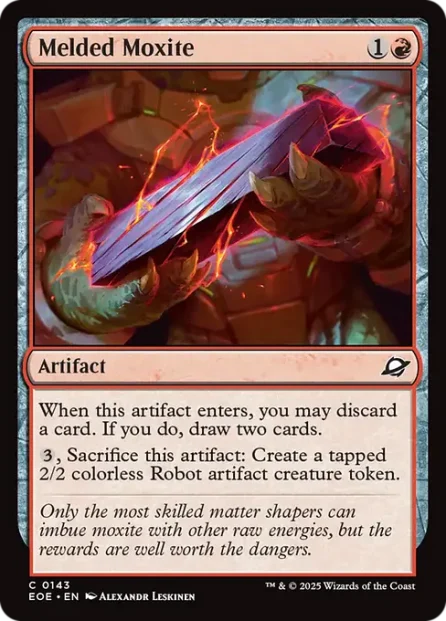 Melded Moxite, Edge of Eternities — Magic: The Gathering card