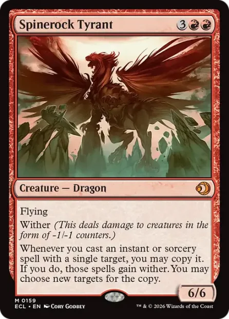 Spinerock Tyrant, Lorwyn Eclipsed — Magic: The Gathering card