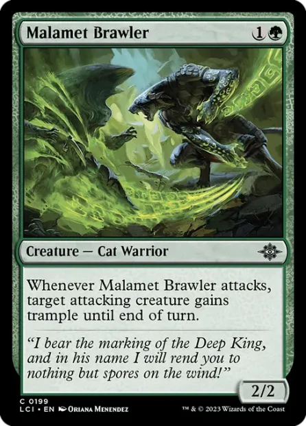 Malamet Brawler, The Lost Caverns of Ixalan — Magic: The Gathering card