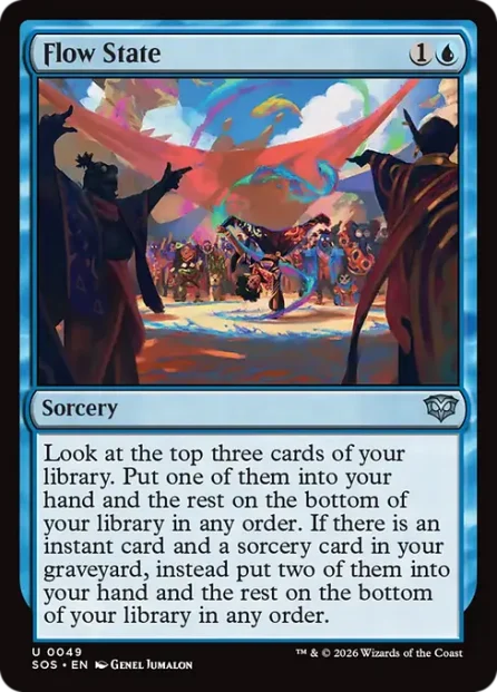 Flow State, Secrets of Strixhaven — Magic: The Gathering card