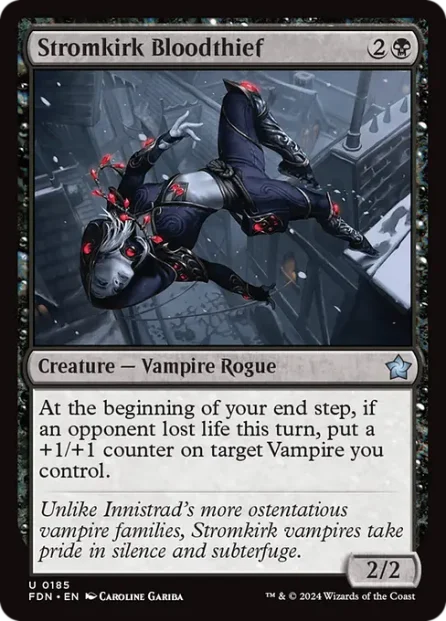 Stromkirk Bloodthief, Foundations — Magic: The Gathering card