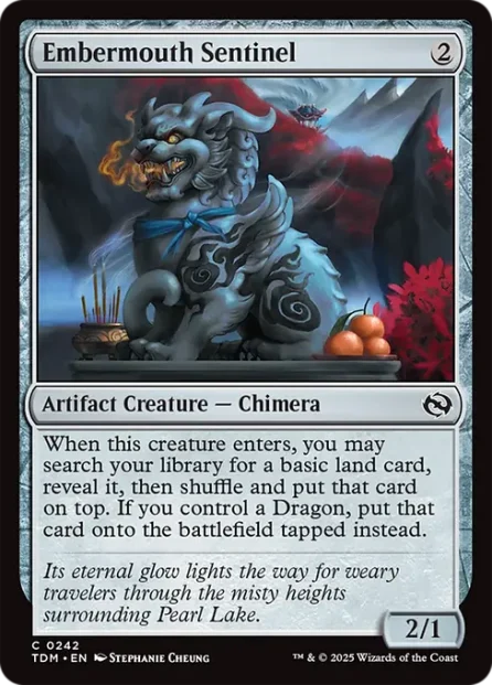 Embermouth Sentinel, Tarkir: Dragonstorm — Magic: The Gathering card