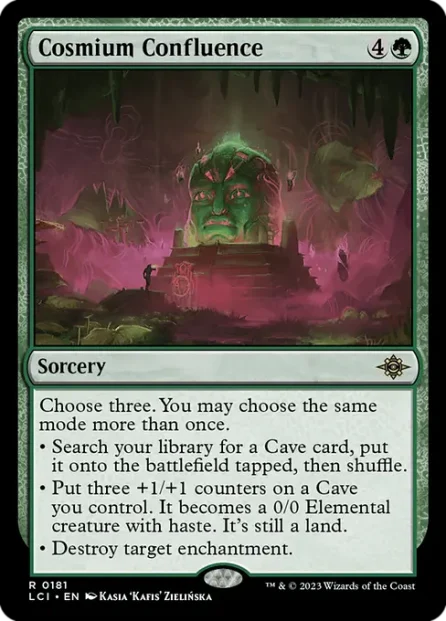 Cosmium Confluence, The Lost Caverns of Ixalan — Magic: The Gathering card