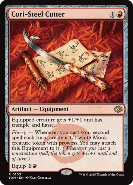 Cori-Steel Cutter, Tarkir: Dragonstorm — Magic: The Gathering card