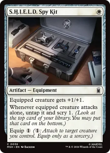 S.H.I.E.L.D. Spy Kit, Marvel Super Heroes — Magic: The Gathering card