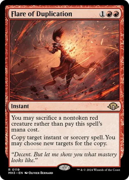 Flare of Duplication, Modern Horizons 3 — Magic: The Gathering card