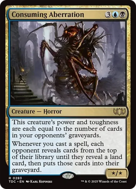 Consuming Aberration, Tarkir: Dragonstorm Commander — Magic: The Gathering card