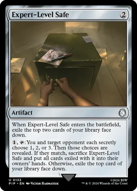 Expert-Level Safe, Fallout — Magic: The Gathering card