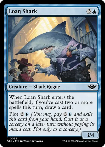 Loan Shark, Outlaws of Thunder Junction — Magic: The Gathering card