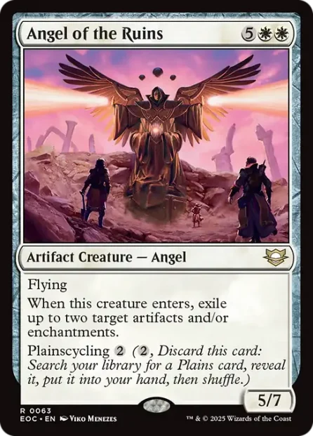 Angel of the Ruins, Edge of Eternities Commander — Magic: The Gathering card