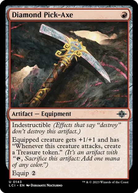 Diamond Pick-Axe, The Lost Caverns of Ixalan — Magic: The Gathering card