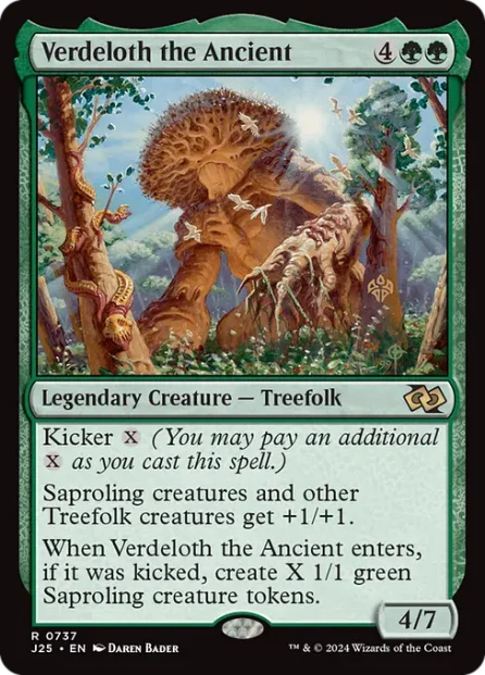 Verdeloth the Ancient, Foundations Jumpstart — Magic: The Gathering card