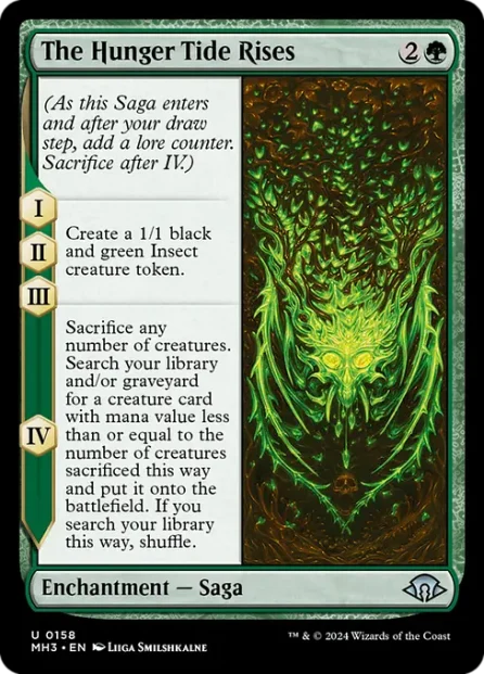 The Hunger Tide Rises, Modern Horizons 3 — Magic: The Gathering card