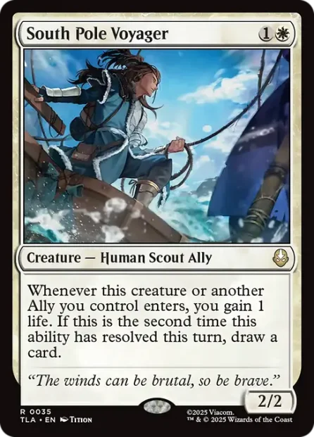 South Pole Voyager, Avatar: The Last Airbender — Magic: The Gathering card