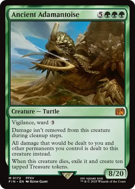 Ancient Adamantoise, Final Fantasy — Magic: The Gathering card