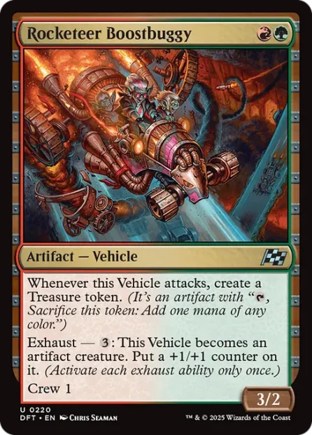 Rocketeer Boostbuggy, Aetherdrift — Magic: The Gathering card