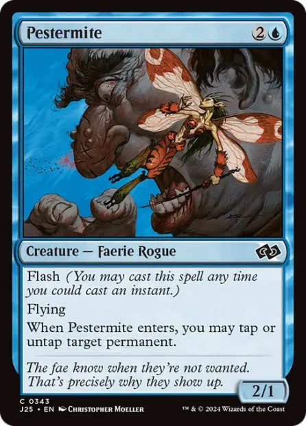 Pestermite, Foundations Jumpstart — Magic: The Gathering card