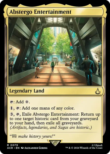 Abstergo Entertainment, Assassin's Creed — Magic: The Gathering card