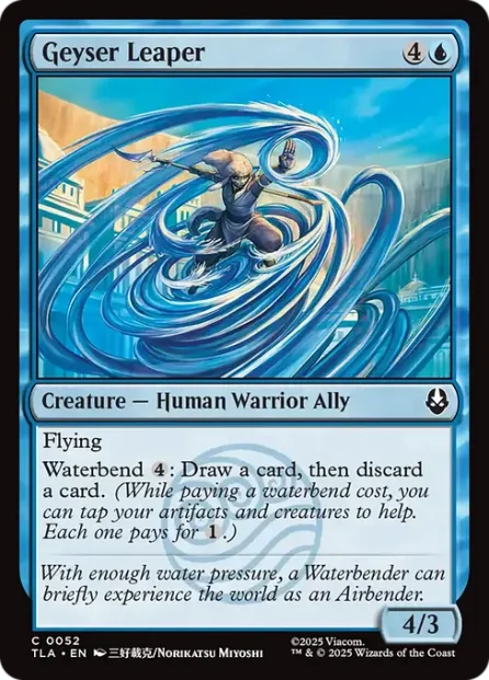 Geyser Leaper, Avatar: The Last Airbender — Magic: The Gathering card