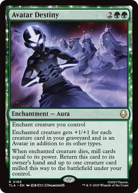 Avatar Destiny, Avatar: The Last Airbender — Magic: The Gathering card