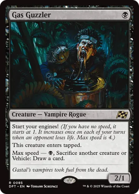 Gas Guzzler, Aetherdrift — Magic: The Gathering card