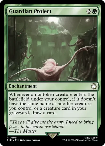 Guardian Project, Fallout — Magic: The Gathering card