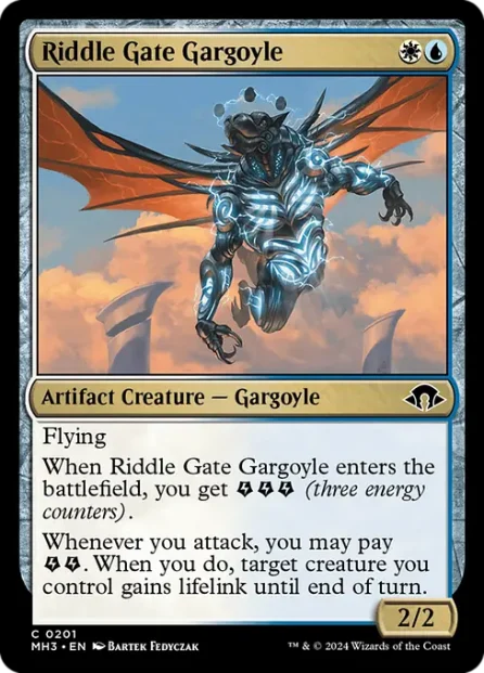 Riddle Gate Gargoyle, Modern Horizons 3 — Magic: The Gathering card