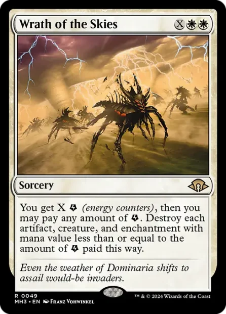 Wrath of the Skies, Modern Horizons 3 — Magic: The Gathering card