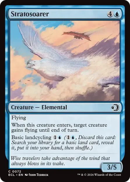 Stratosoarer, Lorwyn Eclipsed — Magic: The Gathering card