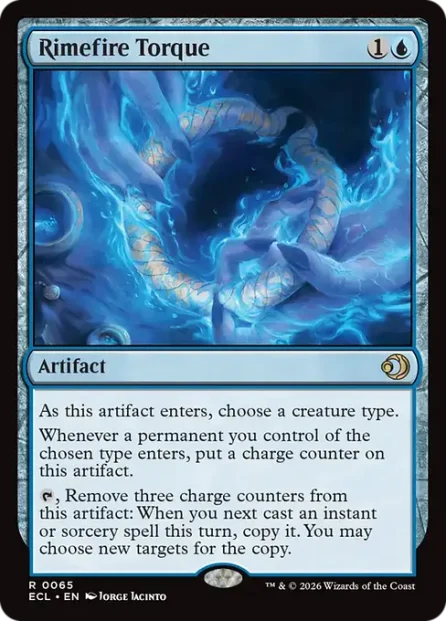 Rimefire Torque, Lorwyn Eclipsed — Magic: The Gathering card