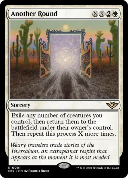 Another Round, Outlaws of Thunder Junction — Magic: The Gathering card