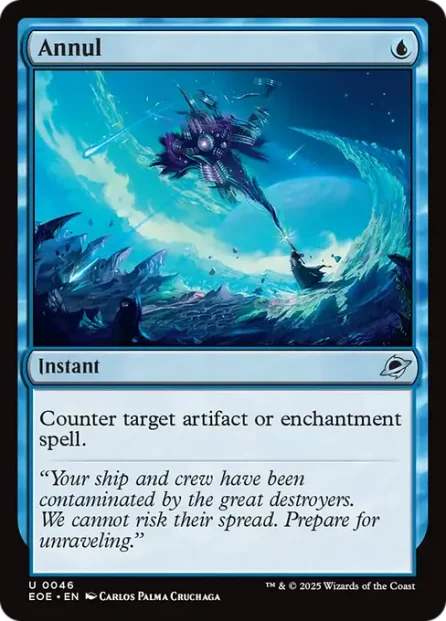 Annul, Edge of Eternities — Magic: The Gathering card