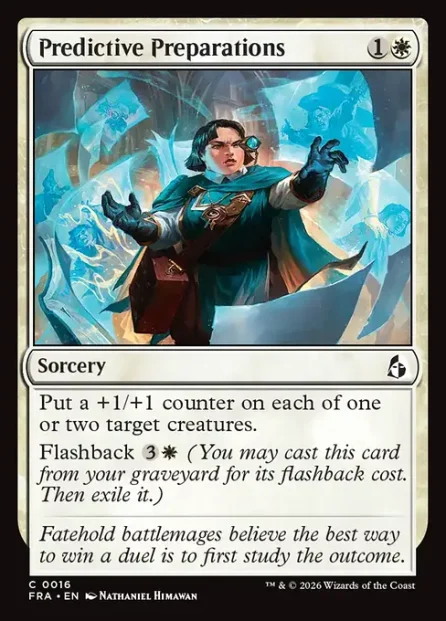 Predictive Preparations, Reality Fracture — Magic: The Gathering card