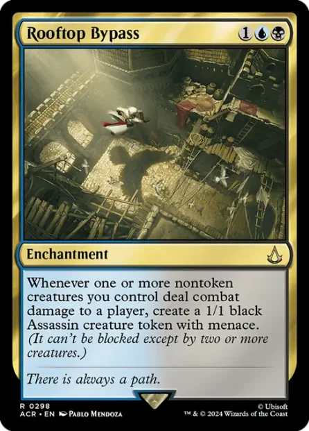 Rooftop Bypass, Assassin's Creed — Magic: The Gathering card