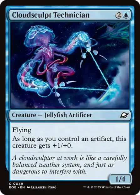 Cloudsculpt Technician, Edge of Eternities — Magic: The Gathering card