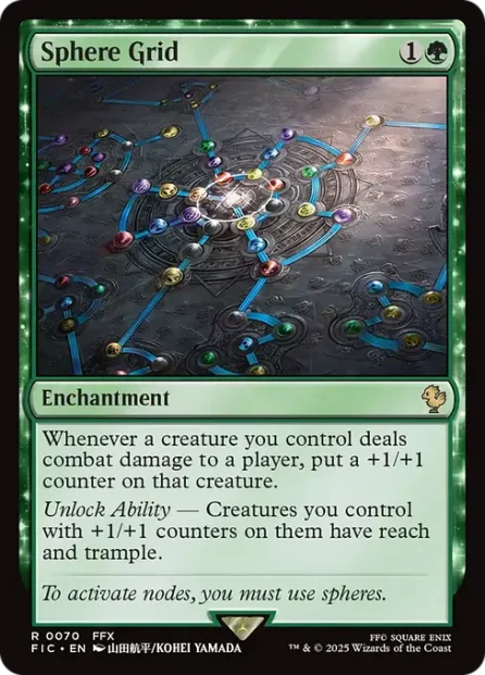 Sphere Grid, Final Fantasy Commander — Magic: The Gathering card