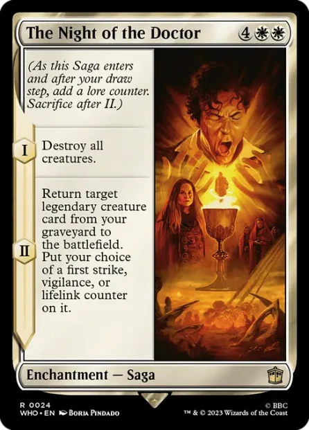The Night of the Doctor, Doctor Who — Magic: The Gathering card