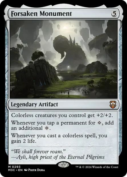 Forsaken Monument, Modern Horizons 3 Commander — Magic: The Gathering card