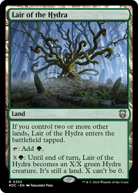 Lair of the Hydra, Modern Horizons 3 Commander — Magic: The Gathering card