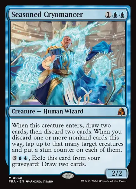 Seasoned Cryomancer, Reality Fracture — Magic: The Gathering card
