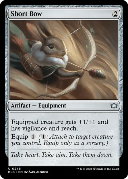 Short Bow, Bloomburrow — Magic: The Gathering card