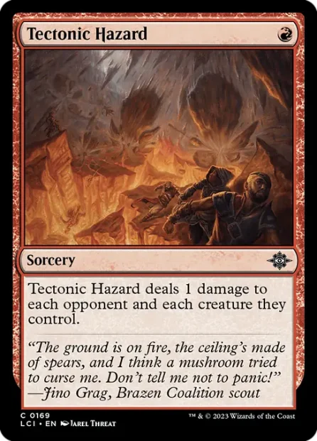 Tectonic Hazard, The Lost Caverns of Ixalan — Magic: The Gathering card