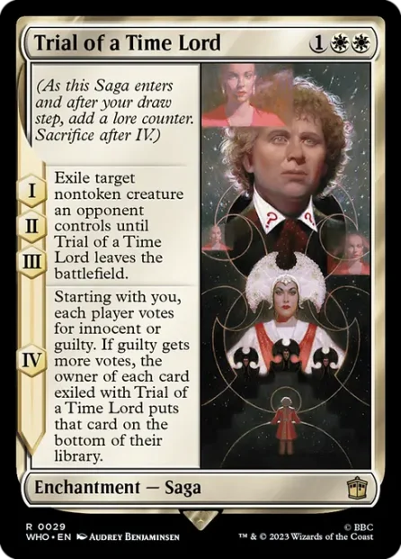 Trial of a Time Lord, Doctor Who — Magic: The Gathering card