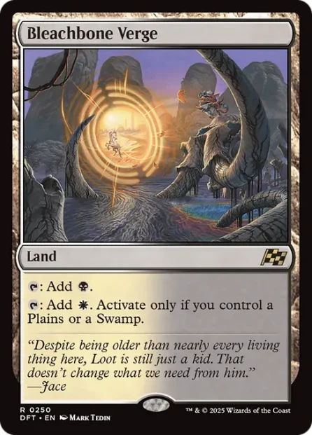 Bleachbone Verge, Aetherdrift — Magic: The Gathering card