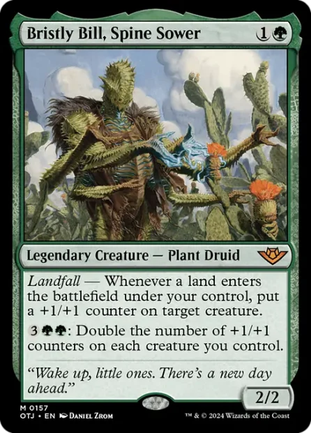 Bristly Bill, Spine Sower, Outlaws of Thunder Junction — Magic: The Gathering card