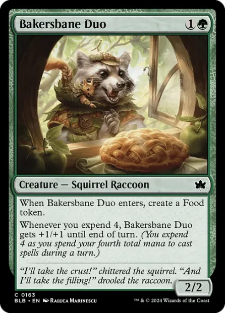 Bakersbane Duo, Bloomburrow — Magic: The Gathering card